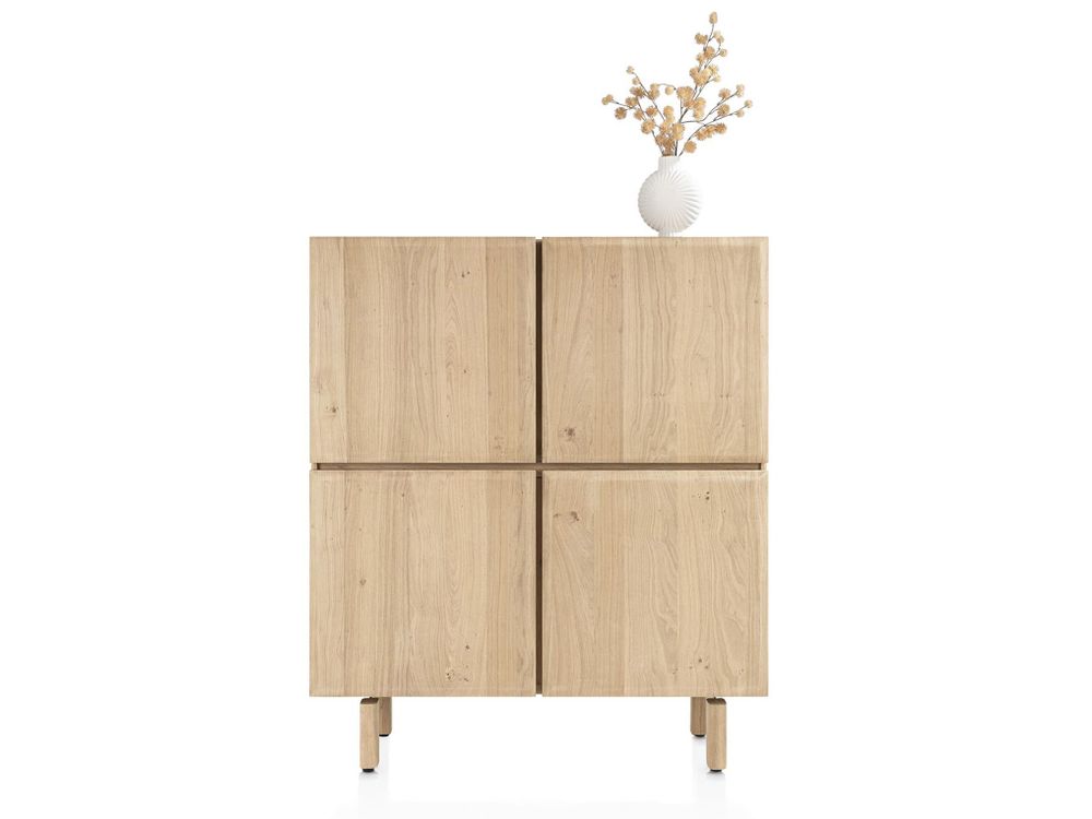 Barkast AZULO - Naturel eikenfineer HEH 52037NSA