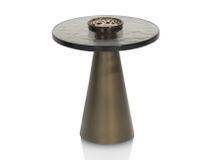 Bijzettafel ELOY - Goud/Glas HEH 51700GLA