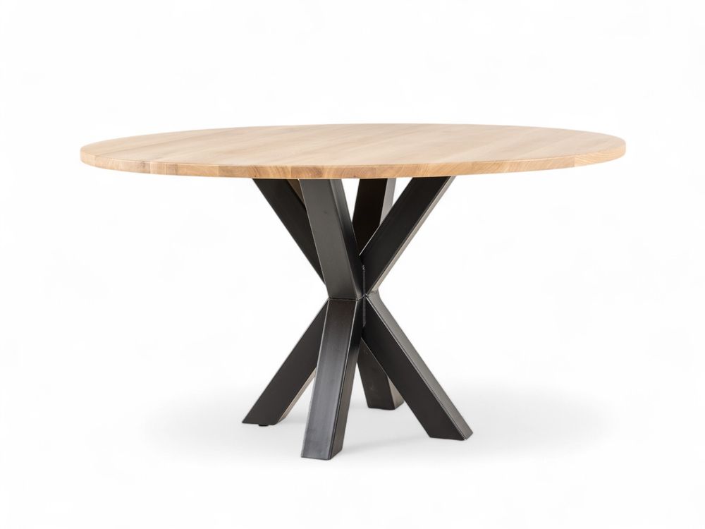 Eetkamertafel GLASGOW - Smoked Oak FDF-18-000001