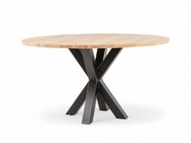 Eetkamertafel GLASGOW - Smoked Oak FDF-18-000001