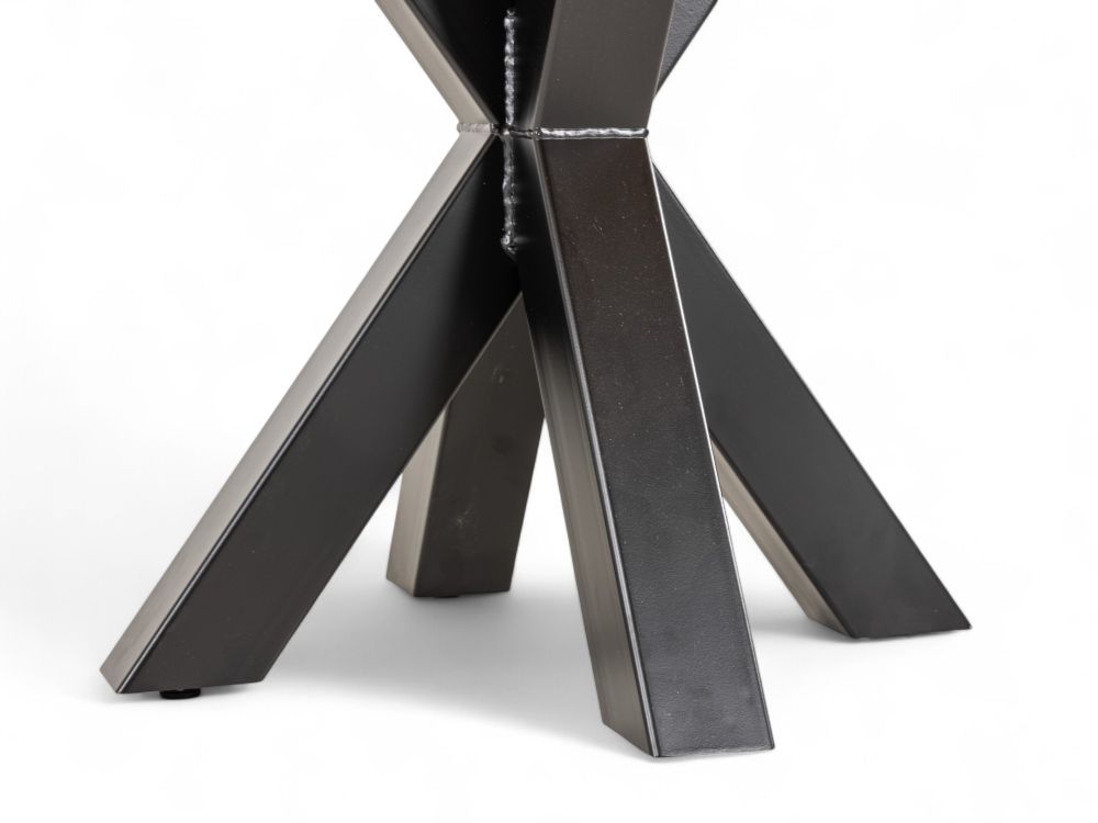 Eetkamertafel GLASGOW - Smoked Oak FDF-18-000001