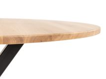 Eetkamertafel GLASGOW - Smoked Oak FDF-18-000001