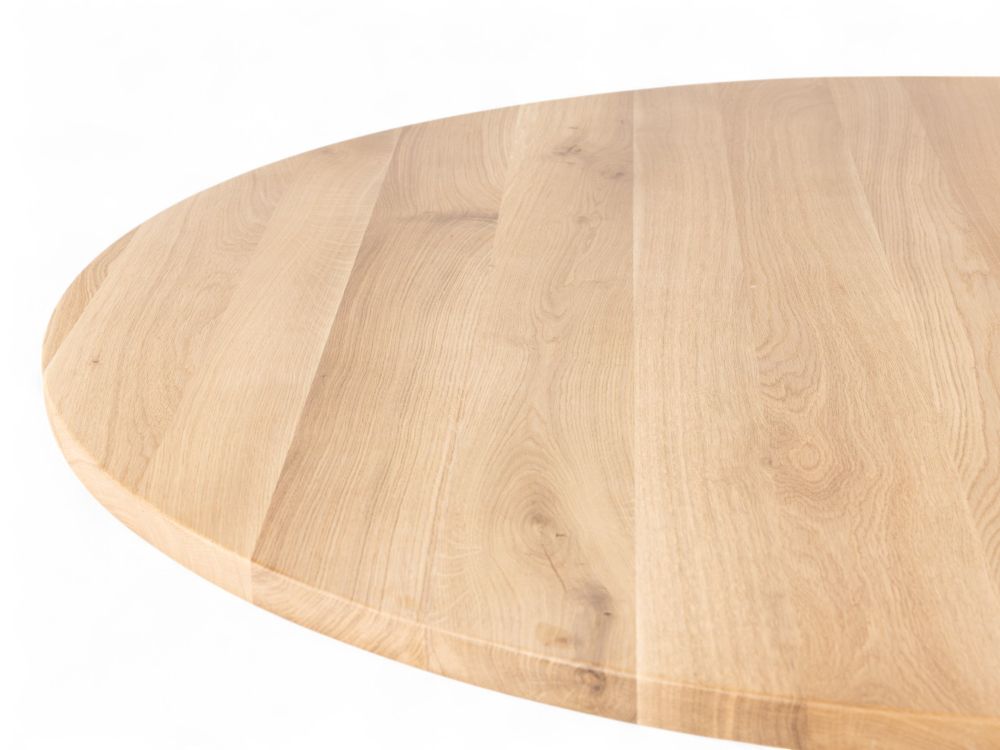 Eetkamertafel GLASGOW - Smoked Oak FDF-18-000001