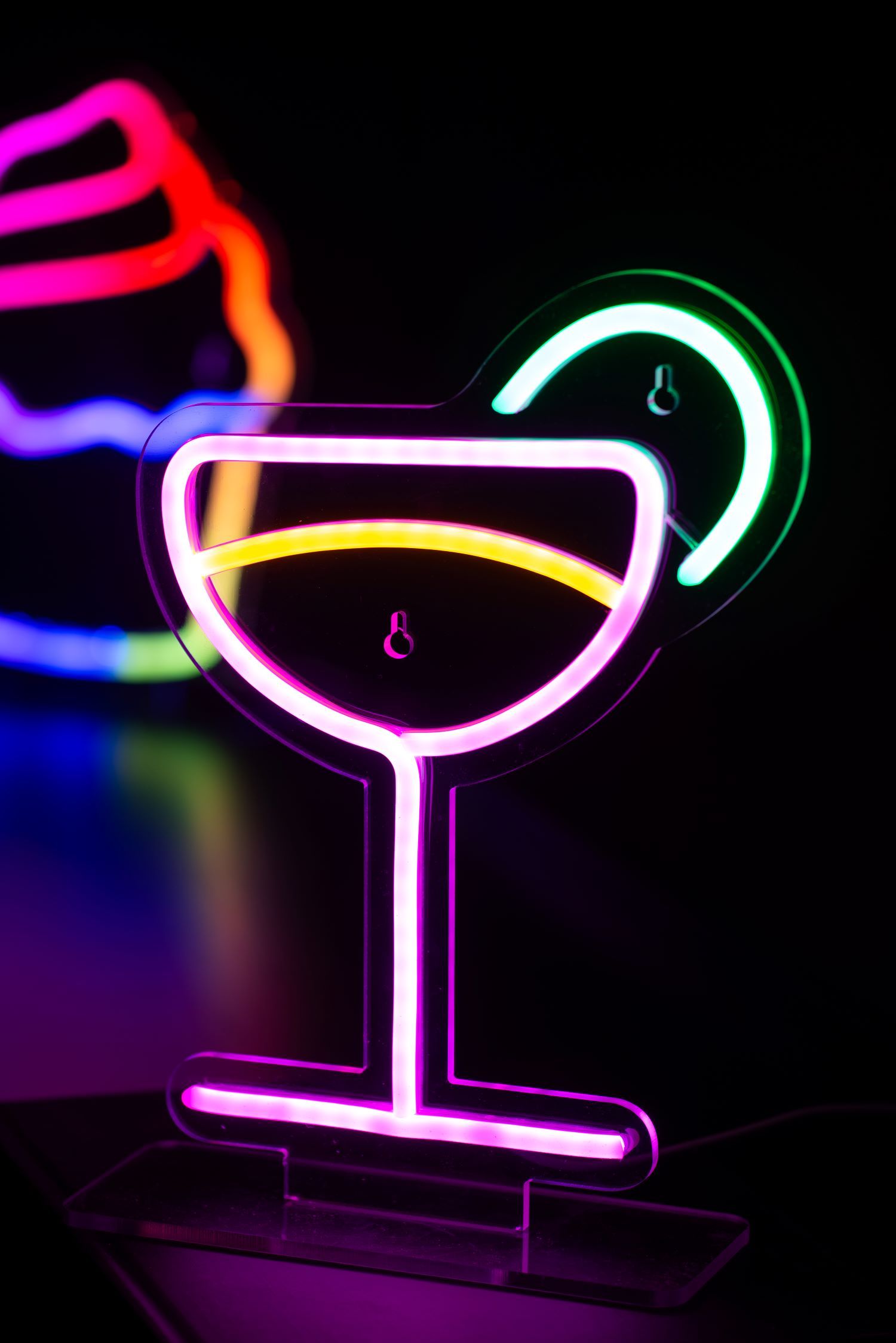 Neon licht COCKTAIL - Multicolor