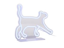 Neon licht WALKING CAT - Blauw PST LM2274BL