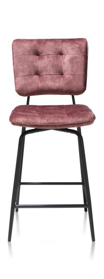 Draaibare barstoel MANOU - Burgundy red HEH 36688BRE