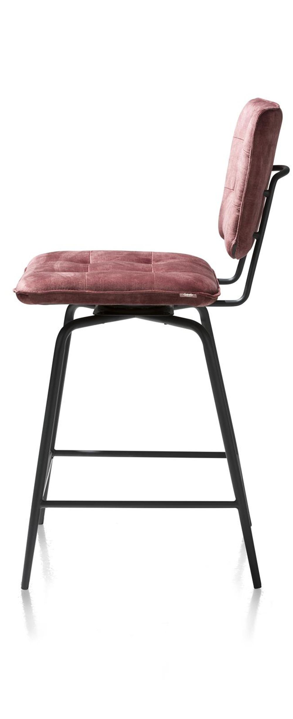 Draaibare barstoel MANOU - Burgundy red HEH 36688BRE