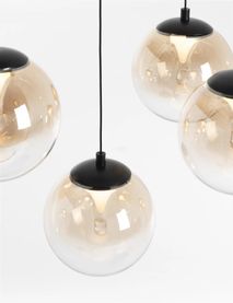 Hanglamp LEXI - Zwart CCM 53216ZWA