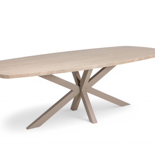 Eetkamertafel COSTA - Misty Oak/Stone Grey