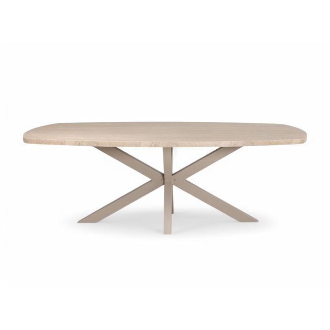 Eetkamertafel COSTA - Misty Oak/Stone Grey