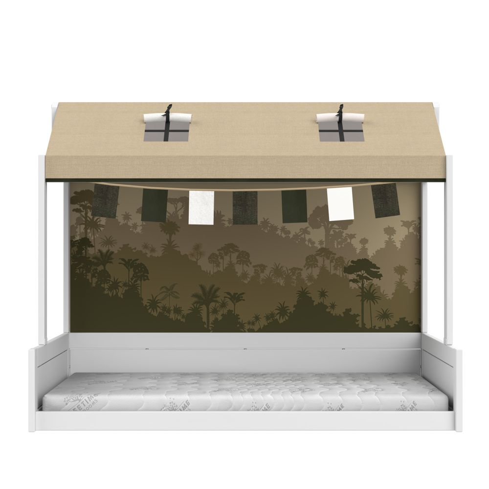 Stoffen dak incl. slinger PANDA PARADISE - Beige SCE 7820
