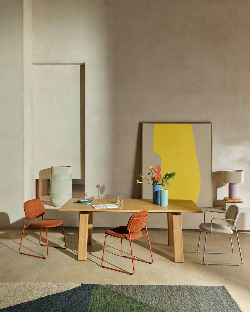 Uitschuifbare tafel ARLEN - Eik KAV T0200005MM40