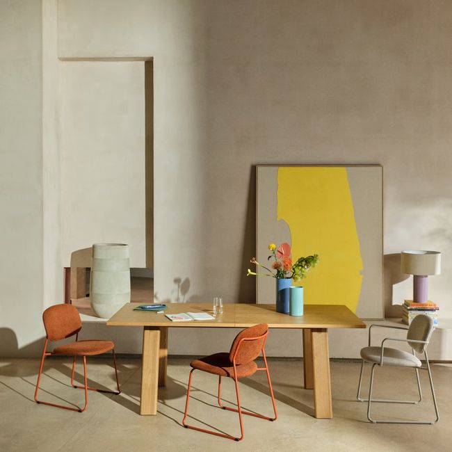 Uitschuifbare tafel ARLEN - Eik