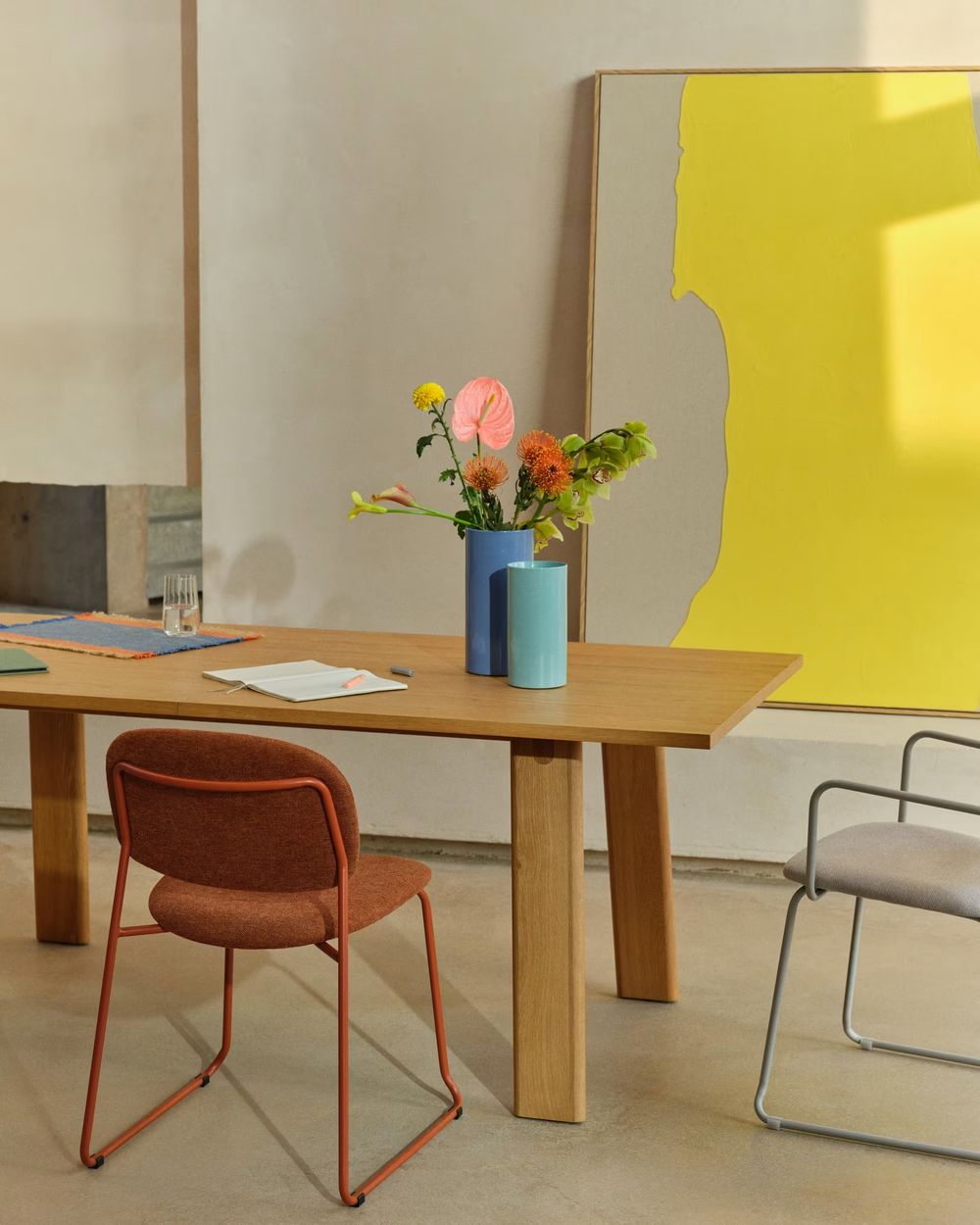 Uitschuifbare tafel ARLEN - Eik KAV T0200005MM40