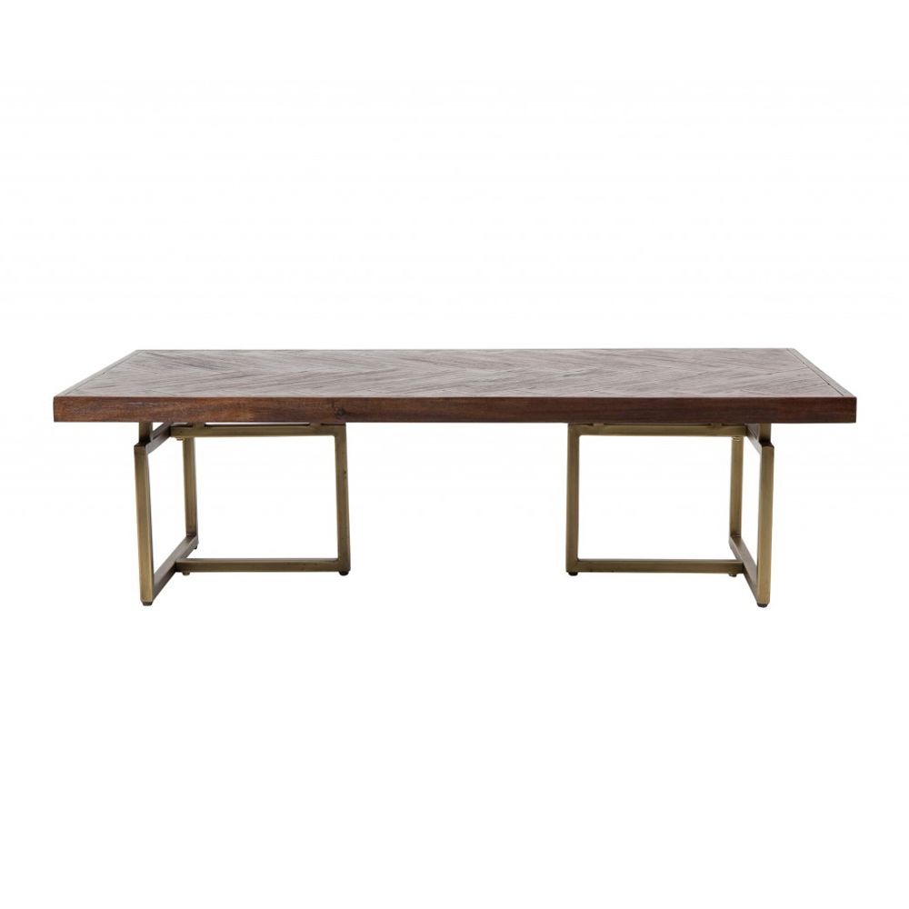 Salontafel CLASS - Acacia Wood/Brass ZVR 2200016