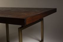 Salontafel CLASS - Acacia Wood/Brass ZVR 2200016