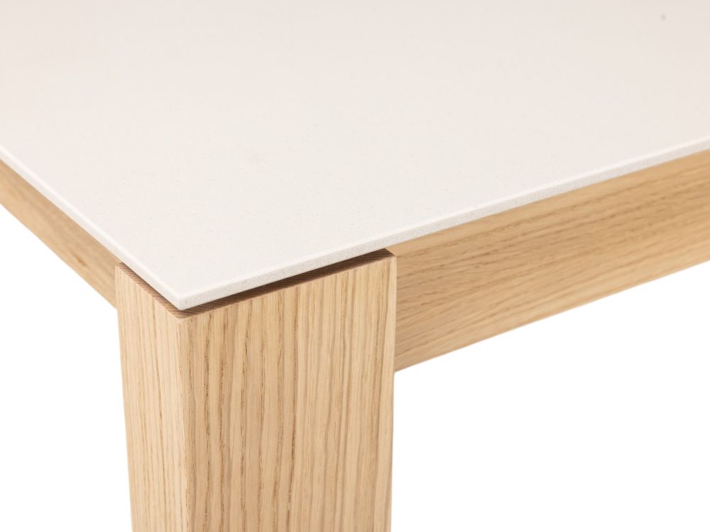 Eetkamertafel SINTRA - Keramiek/Hout CRE-2-000404-NA