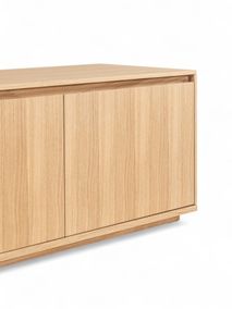 Tv-meubel SINTRA - Naturel eikenfineer CRE-2-000380-N