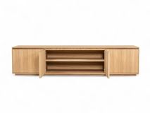 Tv-meubel SINTRA - Naturel eikenfineer CRE-2-000380-N