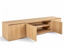 Tv-meubel SINTRA - Naturel eikenfineer CRE-2-000380-N
