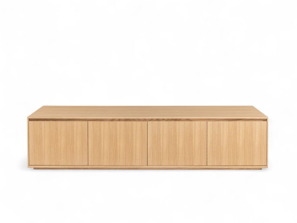 Tv-meubel SINTRA - Naturel eikenfineer CRE-2-000380-N