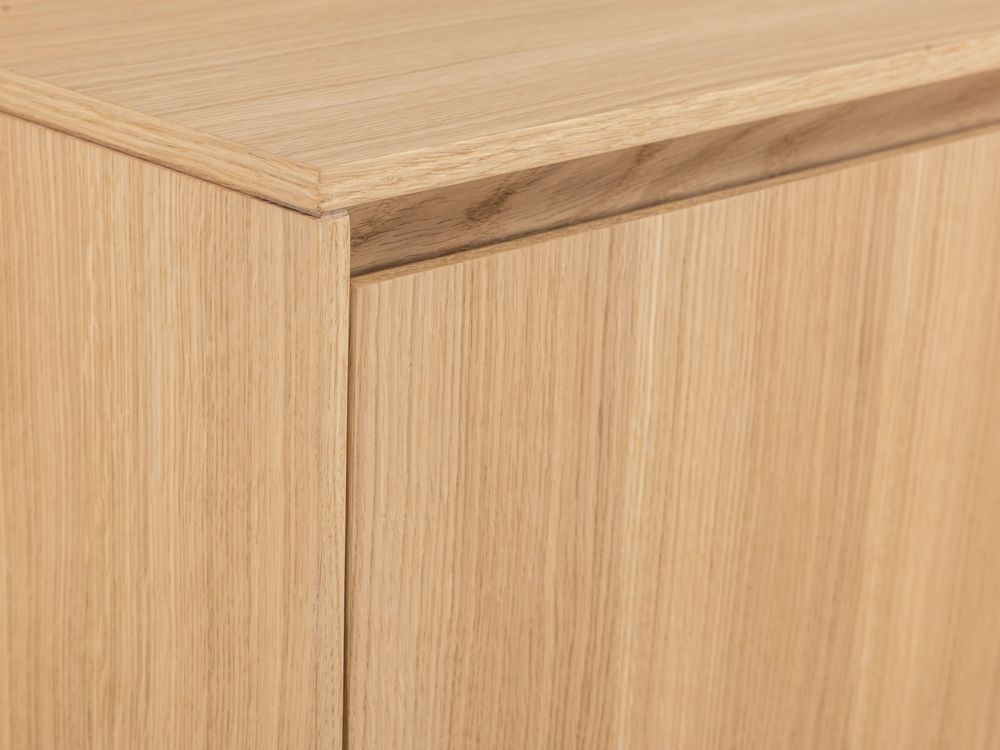 Tv-meubel SINTRA - Naturel eikenfineer CRE-2-000380-N