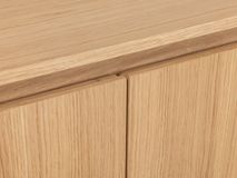 Tv-meubel SINTRA - Naturel eikenfineer CRE-2-000380-N