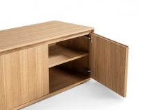 Tv-meubel SINTRA - Naturel eikenfineer CRE-2-000380-N