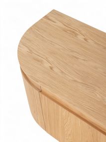 Tv-meubel HANA - Naturel eikenfineer CRE-4-002-NAT