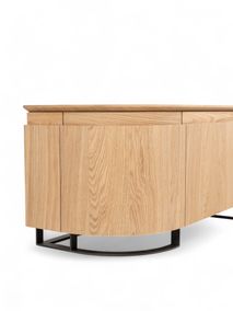 Tv-meubel HANA - Naturel eikenfineer CRE-4-002-NAT