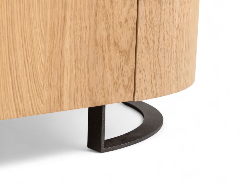 Tv-meubel HANA - Naturel eikenfineer CRE-4-002-NAT