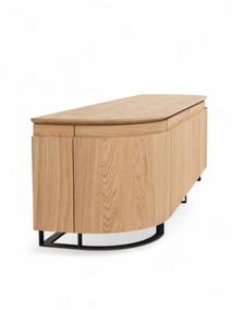 Tv-meubel HANA - Naturel eikenfineer CRE-4-002-NAT