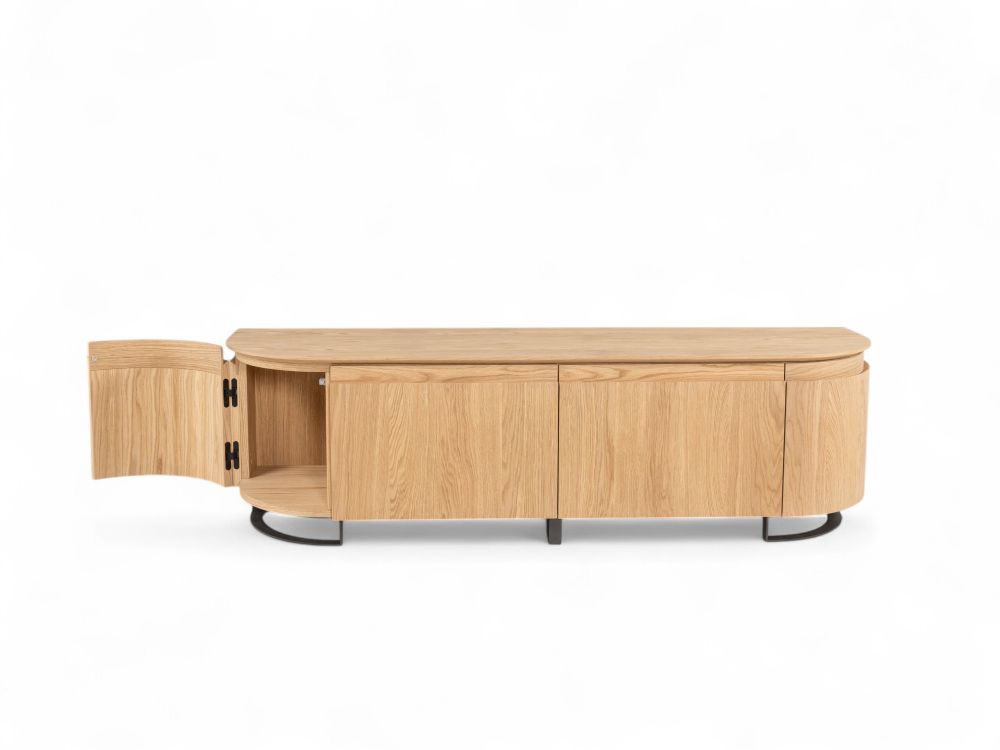 Tv-meubel HANA - Naturel eikenfineer CRE-4-002-NAT