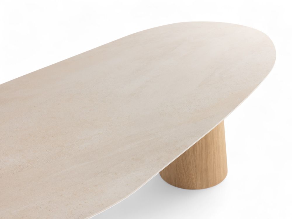 Eetkamertafel TABLES TO LOVE - Keramiek/Eikenfinee CRE-6-000004-M