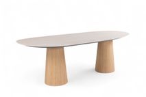 Eetkamertafel TABLES TO LOVE - Keramiek/Eikenfinee CRE-6-000004-M