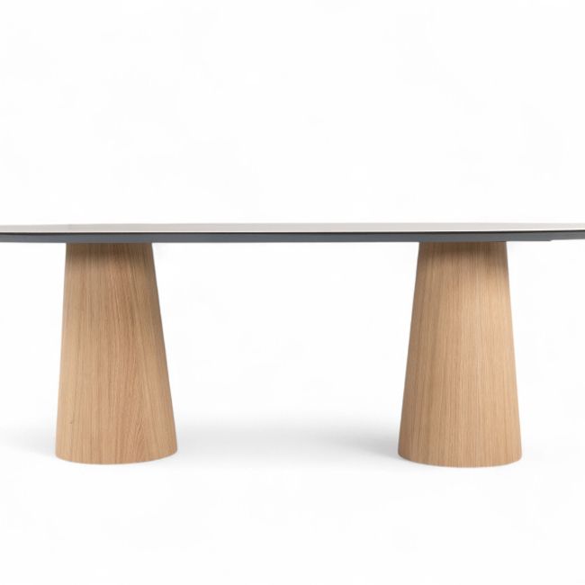 Eetkamertafel TABLES TO LOVE - Keramiek/Eikenfinee