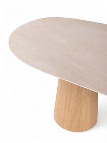 Eetkamertafel TABLES TO LOVE - Keramiek/Eikenfinee CRE-6-000004-M