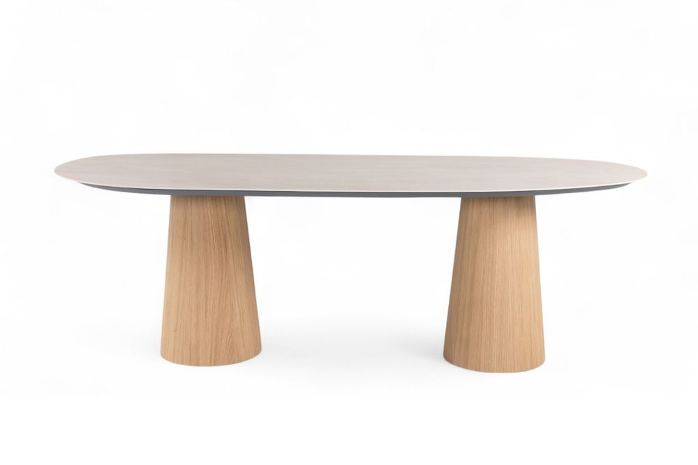 Eetkamertafel TABLES TO LOVE - Keramiek/Eikenfinee CRE-6-000004-M