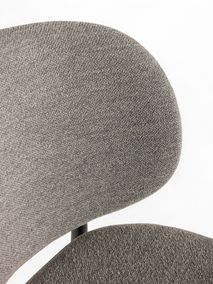 Eetkamerstoel SWANN - Grey Bouclé UNI-1-002