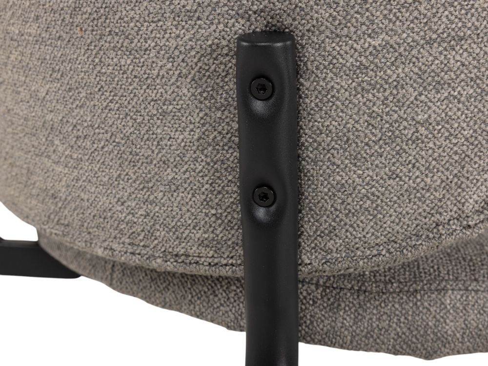 Eetkamerstoel SWANN - Grey Bouclé UNI-1-002