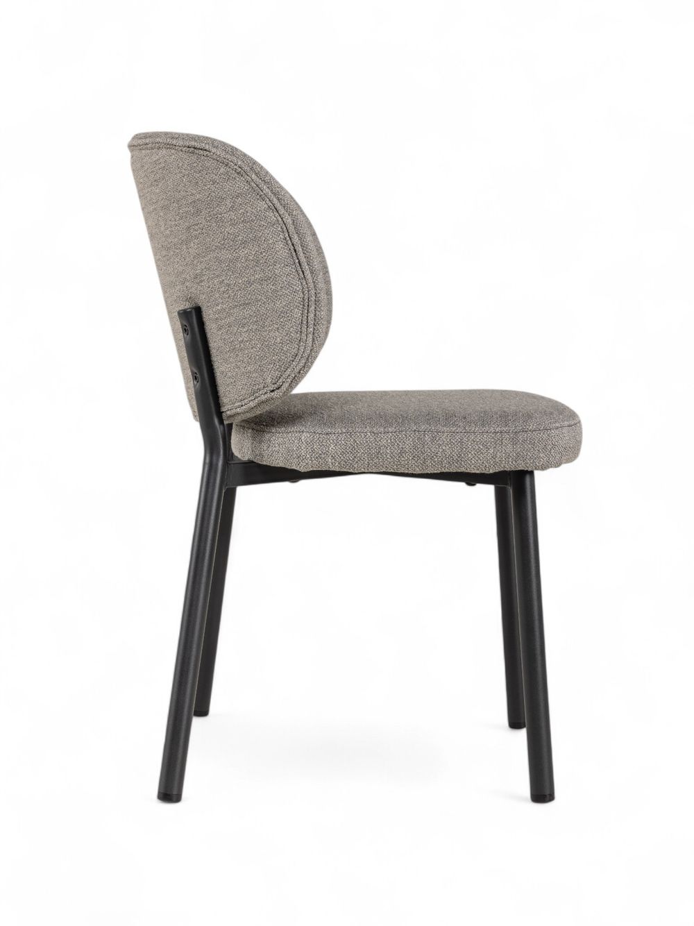 Eetkamerstoel SWANN - Grey Bouclé UNI-1-002