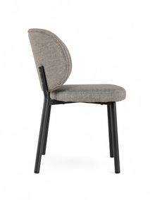 Eetkamerstoel SWANN - Grey Bouclé UNI-1-002