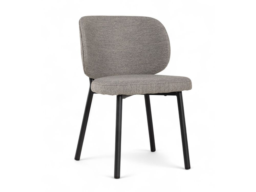 Eetkamerstoel SWANN - Grey Bouclé UNI-1-002