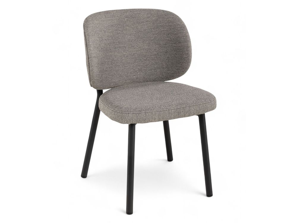 Eetkamerstoel SWANN - Grey Bouclé UNI-1-002