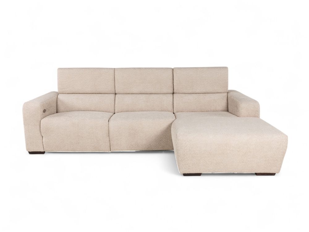 Hoekzetel DESIR met elektr. relax - Beige C-PLD-24-TZ