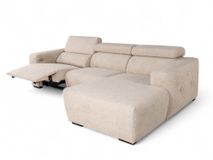Hoekzetel DESIR met elektr. relax - Beige C-PLD-24-TZ