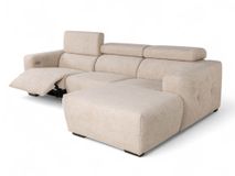 Hoekzetel DESIR met elektr. relax - Beige C-PLD-24-TZ