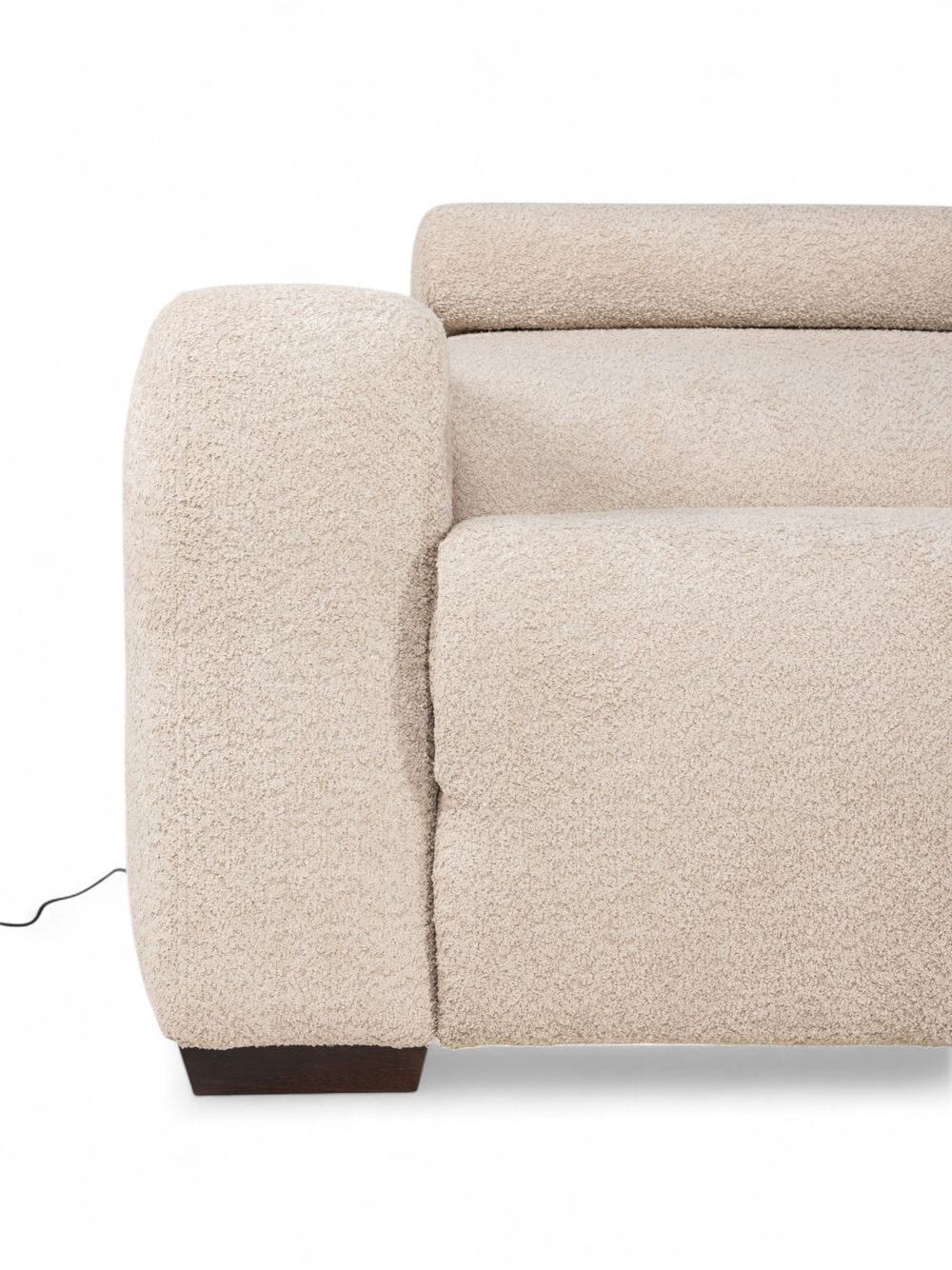 Hoekzetel DESIR met elektr. relax - Beige C-PLD-24-TZ