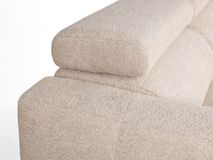 Hoekzetel DESIR met elektr. relax - Beige C-PLD-24-TZ