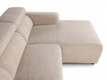 Hoekzetel DESIR met elektr. relax - Beige C-PLD-24-TZ